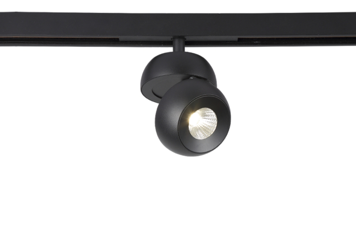 Трековый светильник 7W 4000К для магнитного шинопровода Space Crystal Lux CLT 0.33 011 7W BL-BL 4000K 