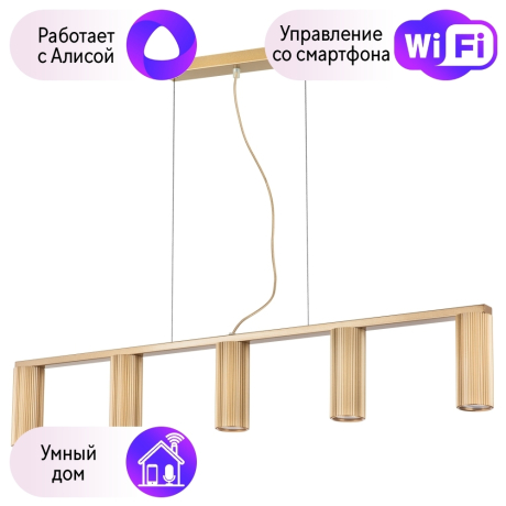 Подвесная люстра Lightstar с поддержкой Алисы, Roma 718053 