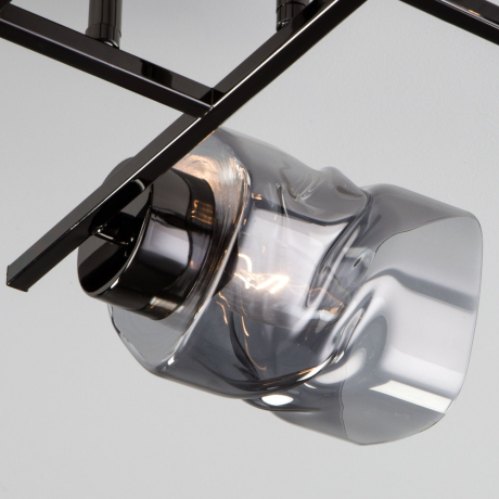 Потолочная люстра Eurosvet Hilari 30165/4 черный жемчуг a047331 