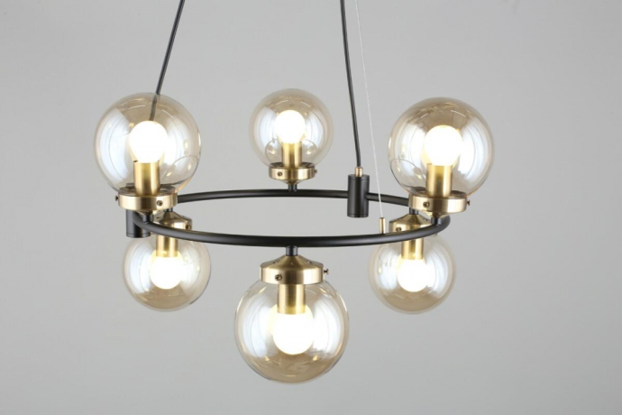 Люстра подвесная с лампочками Omnilux OML-94003-06+Lamps 