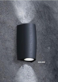 2A4.000.000.AXU2L Уличный настенный светодиодный светильник Fumagalli Marta