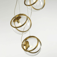 Подвесной светильник со светодиодными лампочками G9, комплект от Lustrof. №384031-647518