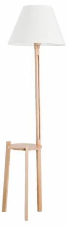 Стол журнальный с торшером ADILUX Clara 9246 