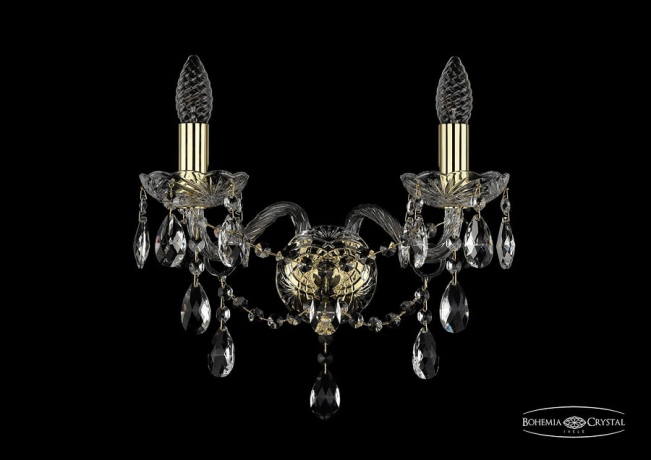 1415B/2/165/G Бра Bohemia Ivele Crystal 