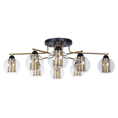 Потолочная люстра Arte Lamp Manchester A7045PL-8BK 