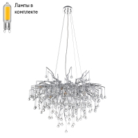 Подвесная люстра с лампочками DIVINARE 3132/26 SP-10+Lamps