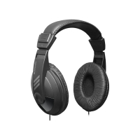 Наушники DEFENDER HN-751, проводные, 2 м, стерео, полноразмерные, регулятор громкости, 63751 (510476)