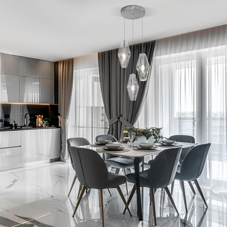 Подвесной светильник Eurosvet Prism 50236/3 прозрачный 