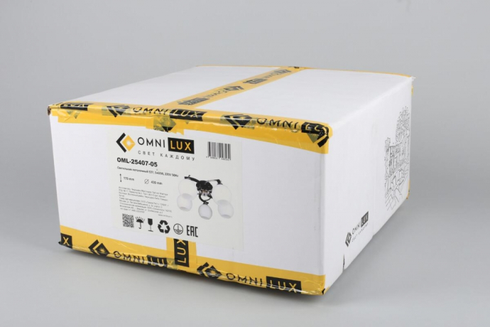 Люстра с поддержкой Маруси потолочная Omnilux OML-25407-05-M 