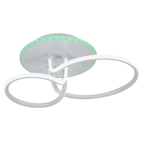 Потолочный светодиодный светильник с пультом ДУ Profit Light 6046/2 WHT 