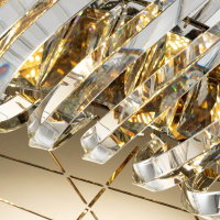 Подвесная люстра со светодиодными лампочками E14 , комплект от Lustrof. №240824-622876