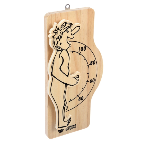 Нарушена упаковка! <297040> Термометр ''Банщик'' 23х10х3 см для бани и сауны 18006