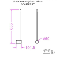 Настенный светильник Aployt Merian APL.019.01.07