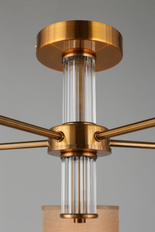 Люстра с поддержкой Алисы потолочная Omnilux OML-56907-05-A 