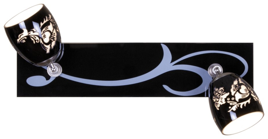 Поворотный светильник - спот, в комплекте с LED лампами G9. Интерьер -Спальни. Комплект от Lustrof №150716-701981 