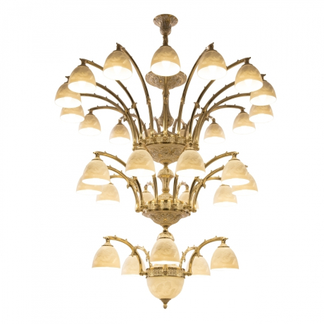 Люстра Bohemia Ivele Crystal 72111P/5+10+15/420 GW P1 D Angel 