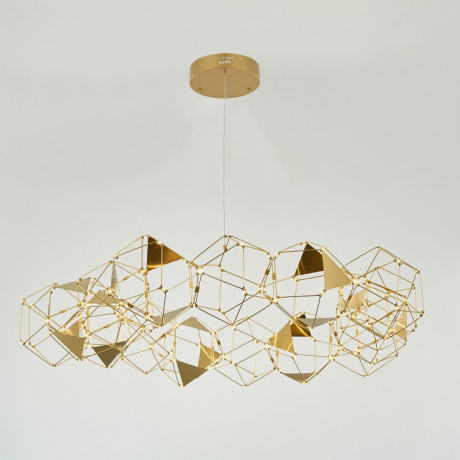 Подвесная люстра Eurosvet Uma 90369/15 медь 