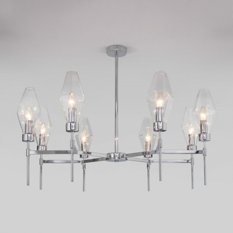Люстра на штанге Eurosvet Prism 60143/8 хром 