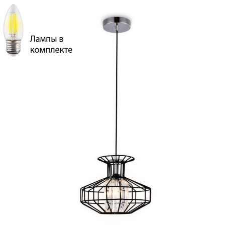 Подвесной светильник с лампочкой Ambrella light TR5850+Lamps 