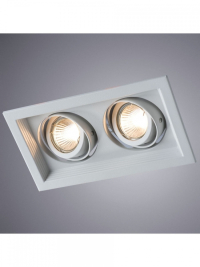 Встраиваемый светильник Arte Lamp Canis A6661PL-2WH