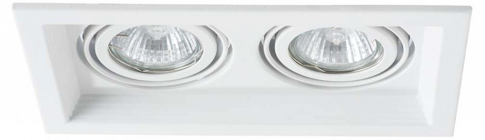 Встраиваемый светильник Arte Lamp Canis A6661PL-2WH 