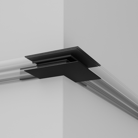 Соединитель угловой L-образный для треков Maytoni Technical Accessories for Exility TRA034OCL-41B 