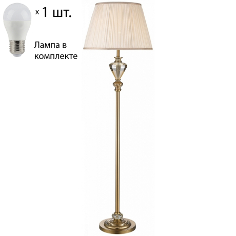 Торшер с лампочкой Wertmark WE706.01.505+Lamps 