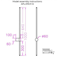 Настенный светильник Aployt Merian APL.019.01.12