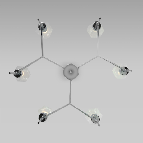 Люстра на штанге 60143/6 хром Eurosvet (a061939) 