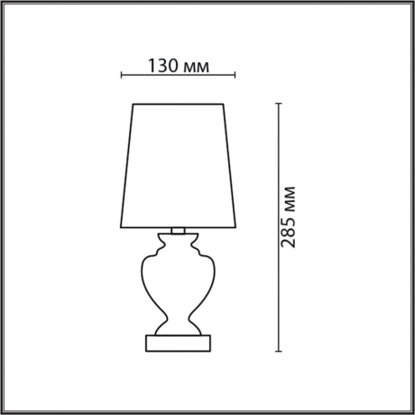 Настольная лампа Lumion Classi Bianka 8164/1T 