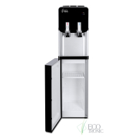Кулер для воды ECOTRONIC M40-LCE, напольный, НАГРЕВ/ОХЛАЖДЕНИЕ ЭЛЕКТРОННОЕ, шкаф, 2 крана, 11478 (456864)