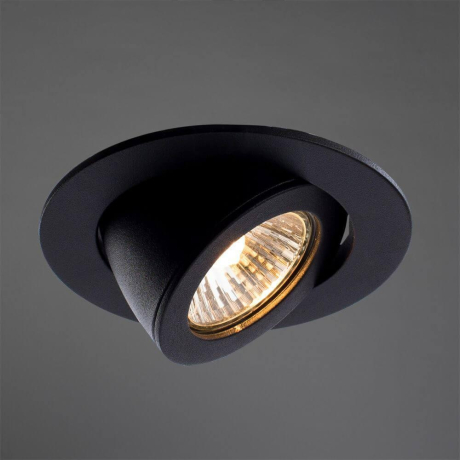 Комплект 3шт. Встраиваемый светильник Arte Lamp Accento A4009PL-1BK-3 