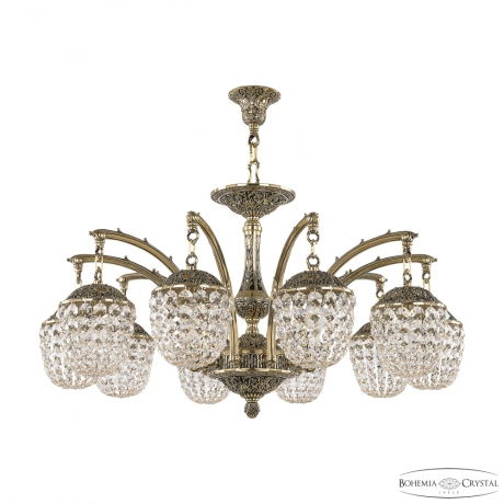 Люстра Bohemia Ivele Crystal 72111R/10/300 AZ GB 