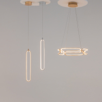 Подвесной светодиодный светильник Maytoni Chain MOD017PL-L13G