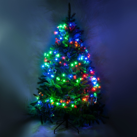 5м. Гирлянда нить ''Мишура'' 190LED (RGB) IP20 Eurosvet 400-004 (a056074)