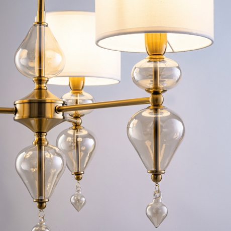 Люстра на штанге Freya Raise FR5369CL-03BS 