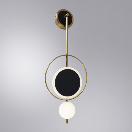 Накладной светильник Arte Lamp Polaris A2604AP-7BK 