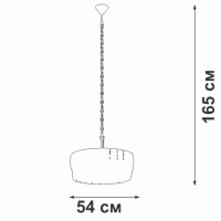 Подвесная люстра Vitaluce V5350-8/8