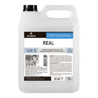 Средство моющее универсальное 5 л, PRO-BRITE REAL, щелочное, низкопенное, концентрат, 169-5 (605292)