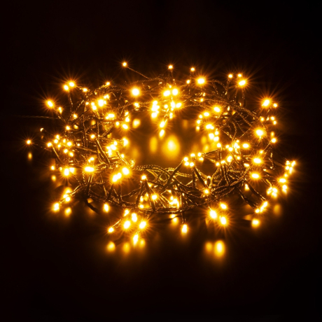 5м. Гирлянда нить ''Мишура'' 190LED (теплый) IP20 Eurosvet 400-004 (a056073)