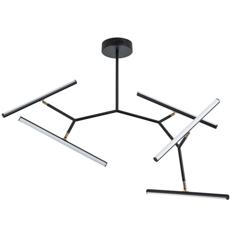 Люстра на штанге с пультом ДУ Arte Lamp Zulu A2170PL-49BK 