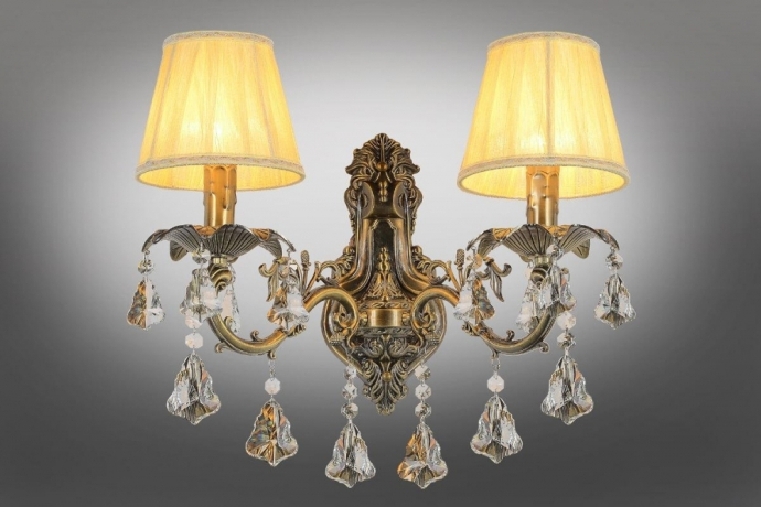 Бра с лампочками Omnilux OML-30811-02+Lamps 