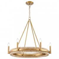 Люстра подвесная E14, 6x40W Wertmark BERYL WE587.06.503