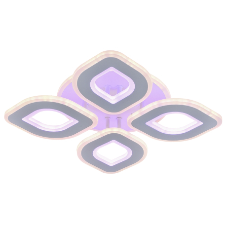 Светодиодная диммируемая люстра с ПДУ Profit Light 8006/4 WHT 