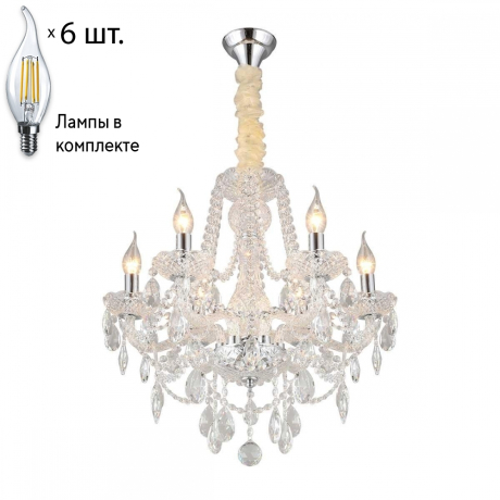 Люстра подвесная с лампочками APLOYT APL.755.03.06+Lamps 