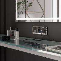 Рамка на 3 поста Werkel Diamant (зеркальный) W0031220