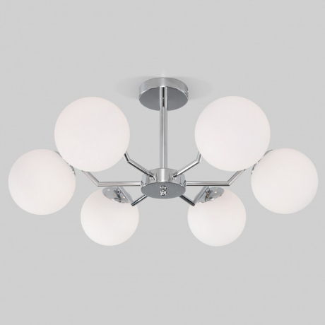 Люстра на штанге Eurosvet Frost 70154/6 хром 