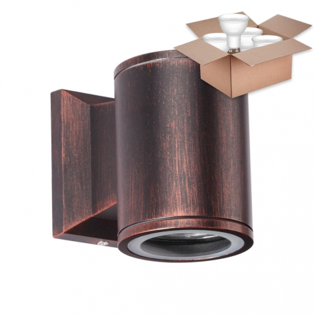 Уличный светильник с лампочкой Novotech Landscape 370406+Lamps Gu10