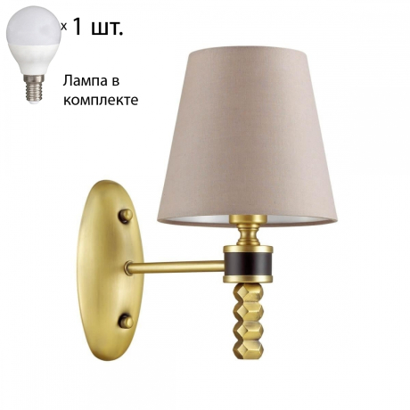 Бра с лампочкой Lumion Montana 4429/1W+Lamps E14 P45 