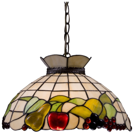 Светильник подвесной в стиле тиффани со светодиодными лампами E27, комплект от Lustrof. №151379-623486 